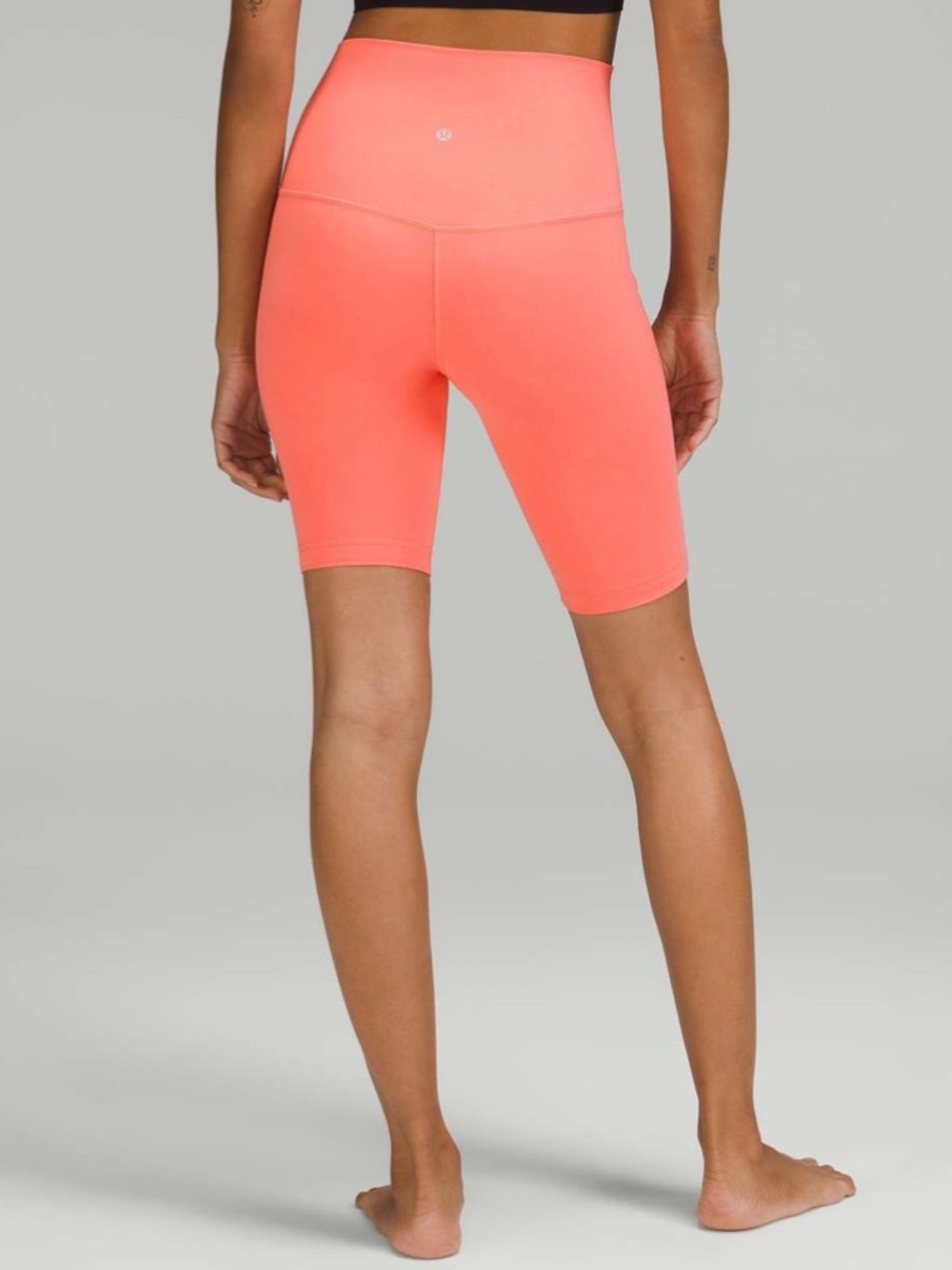 GUC Lululemon Align Super High Rise Short 10” Raspberry Cream Size 12 Pink